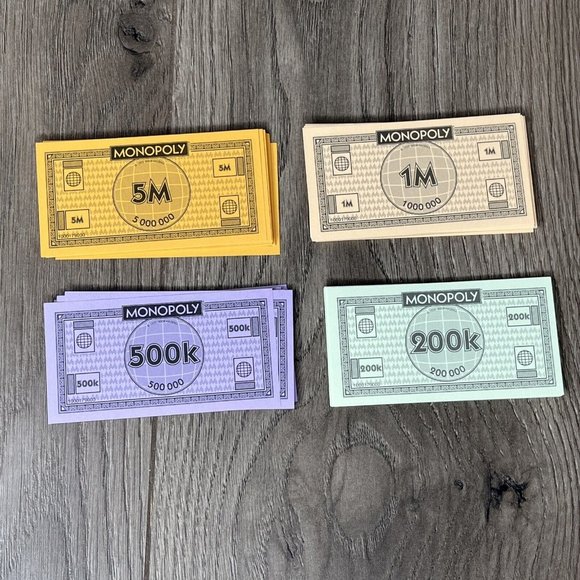 Monopoly City Money Replacement Parts EUC! - Picture 2 of 4